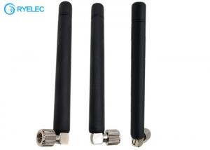 Wholesale Portable Nickel Fixing SMA Male Right Angle 433MHZ Omni GSM Rubber Rod Antenna from china suppliers