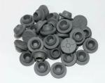 13mm 20m 28mm 32mm Lyophilization glass Vials Medical grey Butyl Rubber Stopper