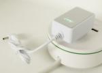 Compact White Wall Battery Charger For 18650 3.7 V Li Ion Customized Logo