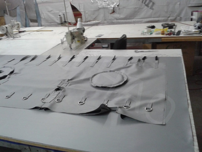 25x30mm Stainless Steel D Rings To Secure Removable Insulation Jacket