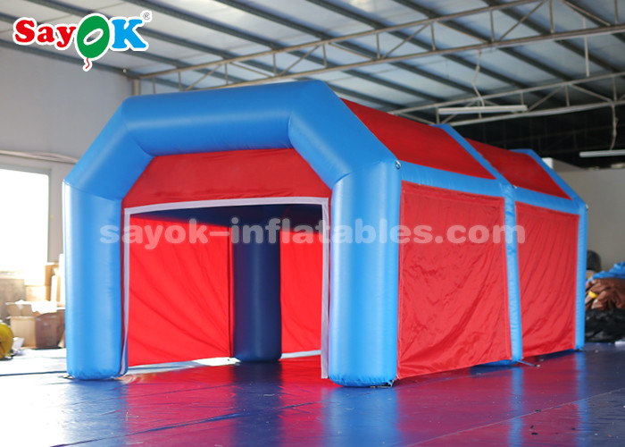 Go Outdoors Air Tent Water - Proof Inflatable Air Tent For Picnic Blue And Red Color