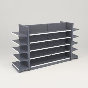 Wholesale Supermarket Gondola Grocery Store Shelving Merchandising Displays Shop Stands from china suppliers
