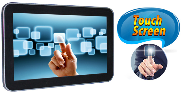 Commercial All In One PC Touch Screen High Resolution Remote Control On / Off