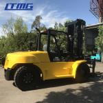 10 Ton Capacity Industrial Forklift Truck , FD100 Counterbalance Reach Truck