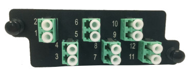 12 Ports Odf Fiber Optic Patch Panel for CATV / Network
