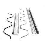 4m 6m 0.7mm Aluminium Channel Profile Zinc Lock For Greenhouse Film