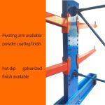 Corrosion Resistant Cantilever Rack for High Capacity Pallet Tube Pipe Sheet