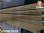 ASME SB111 C68700 Copper Alloy Steel Heat Exchanger Tube In Petrochemical