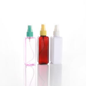 Wholesale 100ml PET Sprayer Square Plastic Cosmetic Bottle from china suppliers