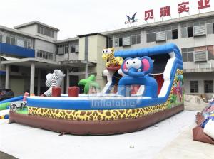 Wholesale Special Shape Kids Animal Commercial Inflatable Slide For Birthday Party Or For Business Rental from china suppliers