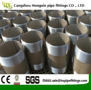 Wholesale high quality ISO PED certificates carbon and stainless steel pipe nipple from china suppliers