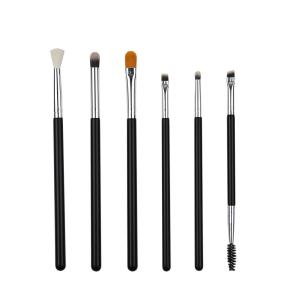 Wholesale Classic Aluminum Ferrule Eyeshadow Makeup Brush Set For Professional Blending from china suppliers