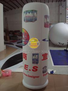 Wholesale Waterproof Durable Inflatable Helium Advertising Custom Pillar Shaped Balloons from china suppliers
