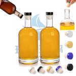 Base Material Super Flint Glass 100ml 375ml 500ml 750ml 200ml Glass Bottle with
