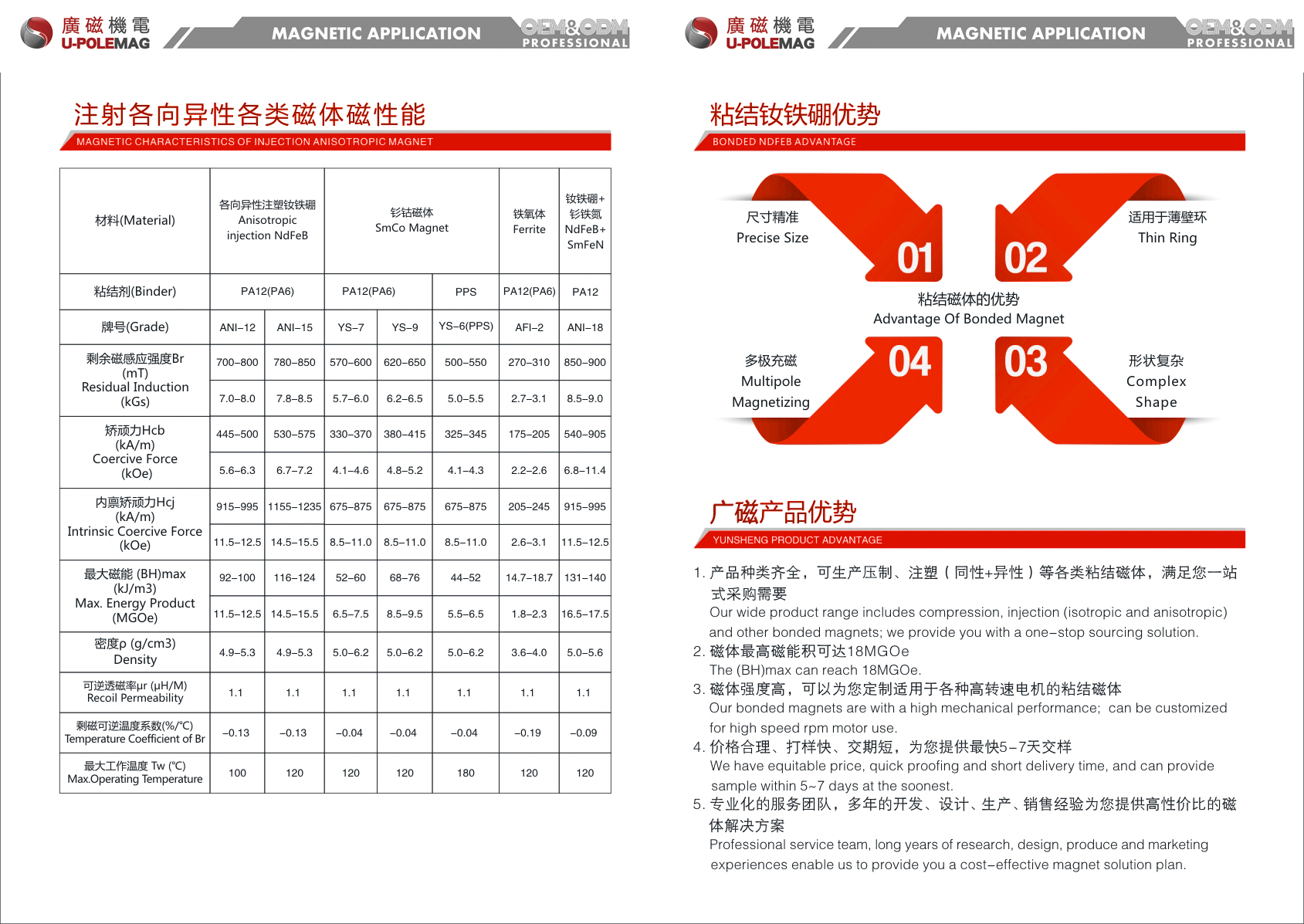 Custom Industrial Magnet for Bonded Injection Molding within Automobile Sensor in B2B