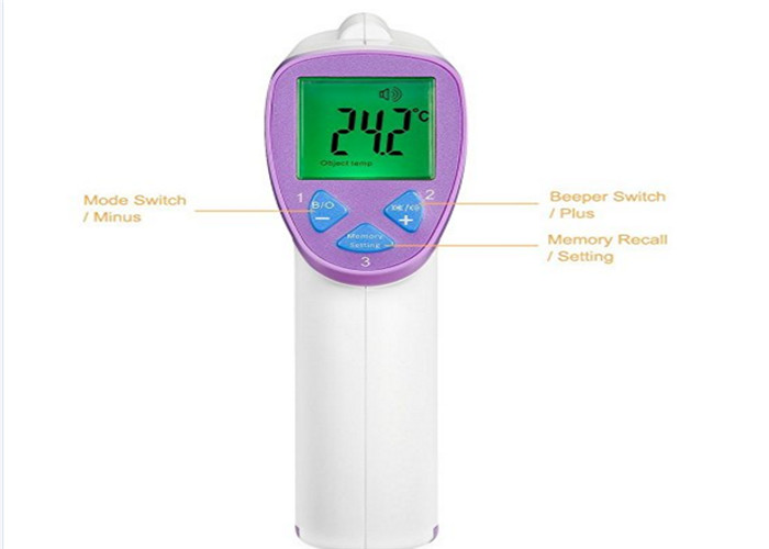 228g Light Weight Non Contact Infrared Thermometer 2*1.5V AAA Batteries Power Supply