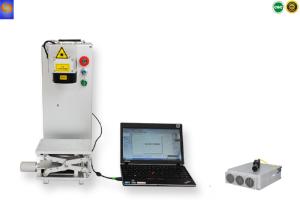 Wholesale Air Cooling Metal 30w Portable Laser Marking Machine 0.002mm Working Accuracy from china suppliers