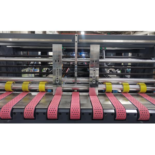 High Speed Automatic Folder Gluer Machine 75kw with Auto Feeding Rectifying