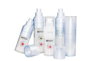 Wholesale 30ml/50ml DUO-Mixed PET Replaceable Airless Bottle Skin Care Packaging UKA84 from china suppliers