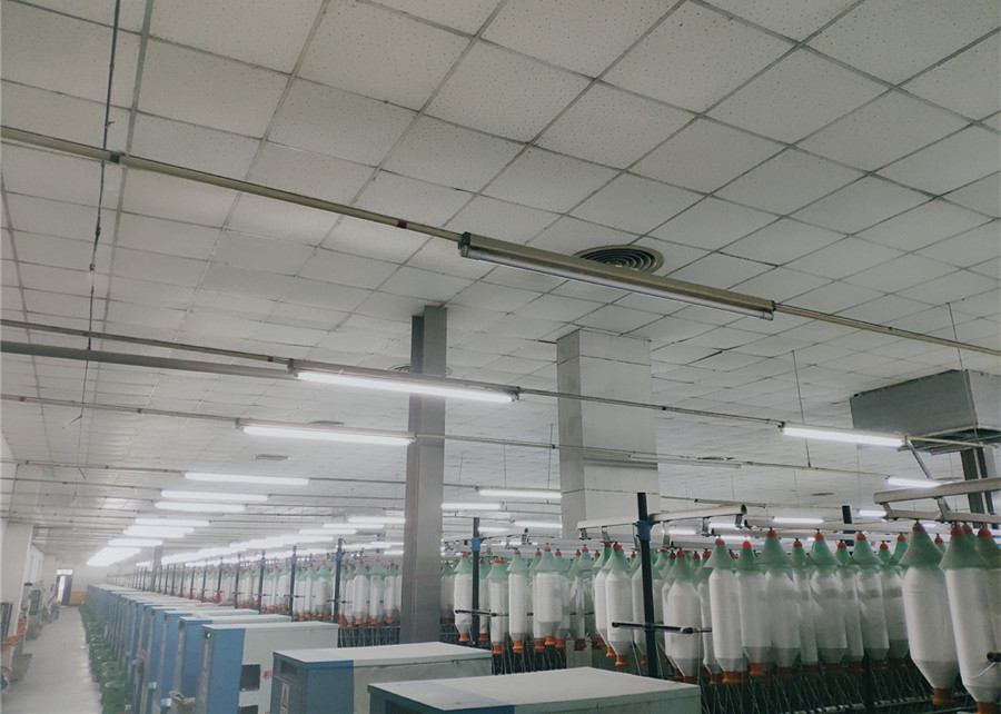 Hubeixinrui Textile Ring Spun Polyester Yarn Ne 40/3 Pure Polyester