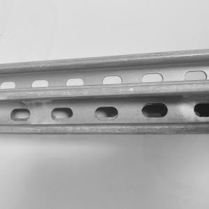 Wholesale 304 Stainless Steel Unistrut Slotted Channel Pre Galvanized HDG metal strut channel from china suppliers