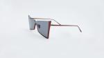 Half-rim frame One Piece Sunglasses Ladies Women Sunwear UV 400 nobby party