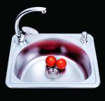 Topmount Kitchen Sink SUS304 Stainless Steel Kitchen Sink Single Bowl Kitchen