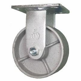 Wholesale Grey Iron Casting Swivel Caster Wheels Heavy Duty / Semi Steel Cast Iron Caster Wheels from china suppliers