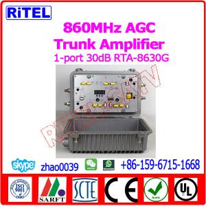 Wholesale 860MHz 30dB CATV/MATV Trunk Amplifier/Booster RTA-8630G with AGC from china suppliers