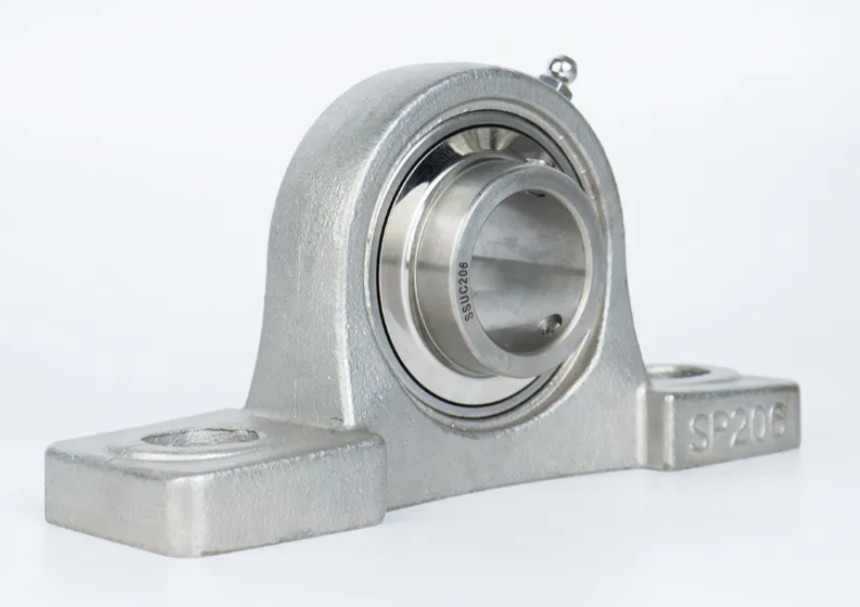 P5 Zinc Alloy 8mm Sealed Pillow Blocks Round Flange Bearing ROHS Certificate