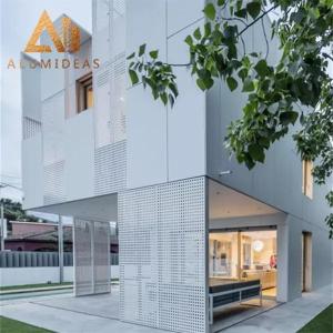 Wholesale Aluminum perforated facade for residential building from china suppliers