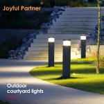 IP65 Waterproof LED Bollard Lawn Aluminum Outdoor Decoration Yard Pathway Villa