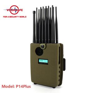 Wholesale Vodasafe 2G 3G 4G 5G Mobile Phone Signal Jammer Compact Size 14 Bands Jammer Block from china suppliers
