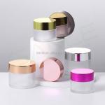 Rose Gold Eco Empty Acrylic Powder Containers 0.5oz 1oz 2oz