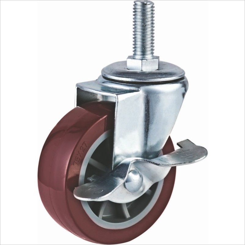 polyurethane wheels furniture caster
