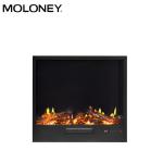 660mm Flush Mount Electric Fireplace Home Button Remote Control