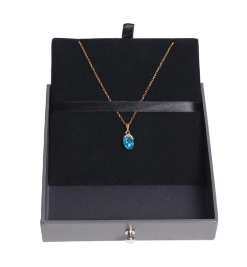 Flip Top Magnetic Jewelry Packaging Box Custom Size Accepted