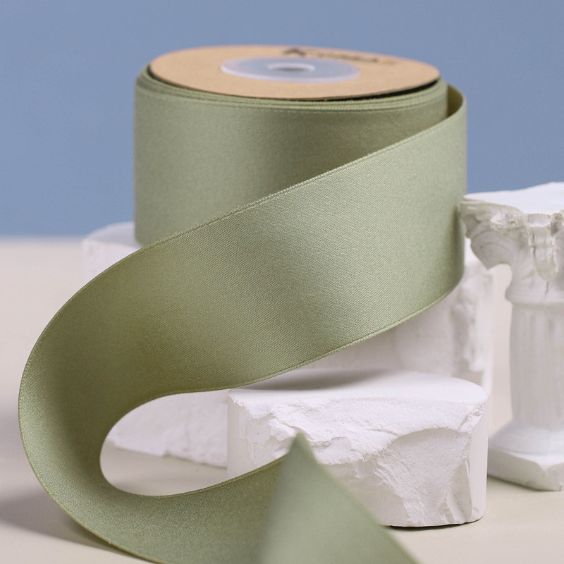10mm-38mm*50y Polyester Cotton Ribbon Customized Color Cotton Ribbon