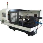 Stainless Steel Cookware Cnc Spinning Lathe / Spinning Heavy Duty CNC Lathe