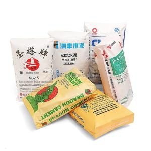 Wholesale 25 KG 40 KG 50 KG PP Woven Bag Cement Sack Empty Cement Bag PP Valve Bag from china suppliers