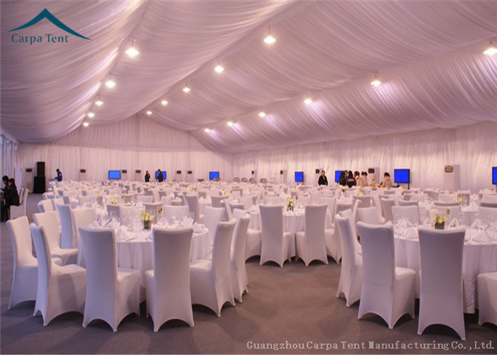 1000 People Capacity Wedding Party Outdoor Event Tents Self - Cleaning Ability