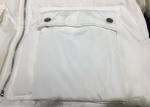 White Winter Puff Jacket Ladies Warm Parka Womens With Big Pockets In Fashion