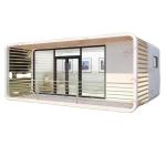 Factory Wholesale Prefabricated House Apple Cabin Tiny Pod Coffee House Mobile