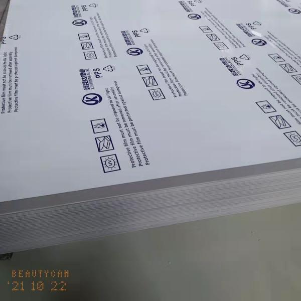 Reusable Waterproof Plastic Board PPS FR Polymer Plastic Sheets OEM