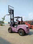 Precise navigation Diesel Off-road Forklift Truck Rate Power 36.8/35.3/35.4 KW