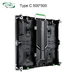 Wholesale Type C P2.976 Indoor Rental LED Display 500x500mm / 500x1000 Corner Protetctor Cabinet from china suppliers