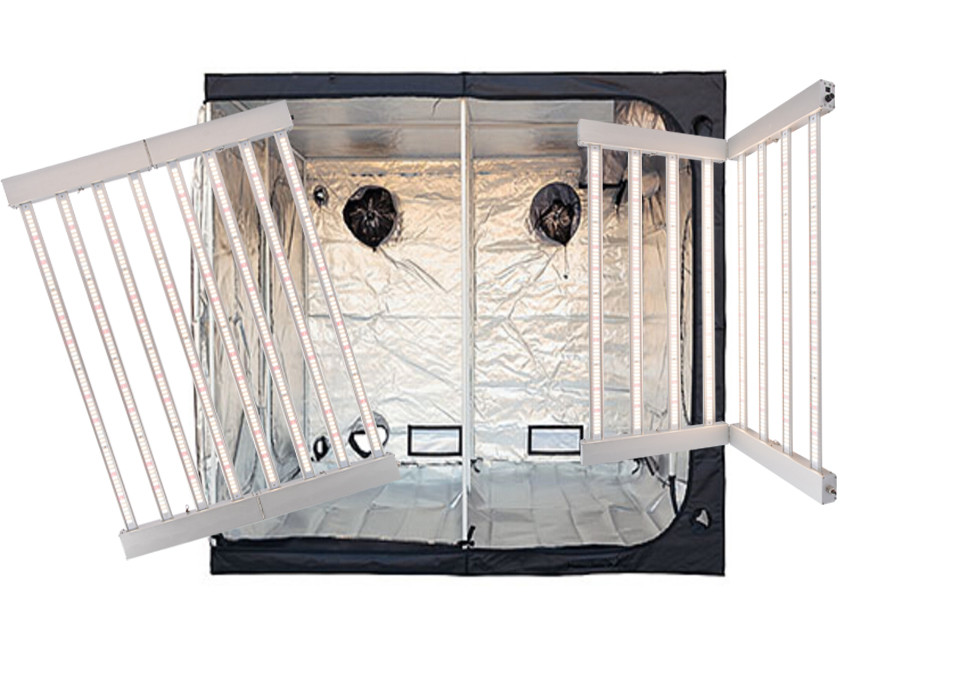 8 Bars 680W 3000K Dimmable LED Grow Lights