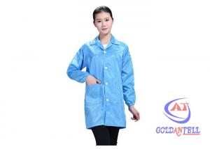 China Washable Clean Room ESD Suit Anti Static Dust Free Clothing on sale
