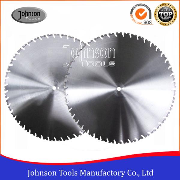 OD 760mm Laser Welded Diamond Wall Saw Blades Reinforced Concrete Cutting with