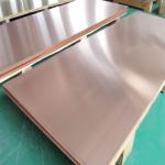 0.5mm - 26mm Thick Copper Metal Plates Sheet Polished Bright C10500